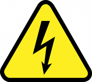 Electric Shock Sign